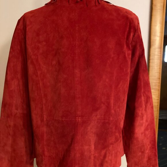 Dialogue Fringe Leather Jacket - Picture 7 of 14